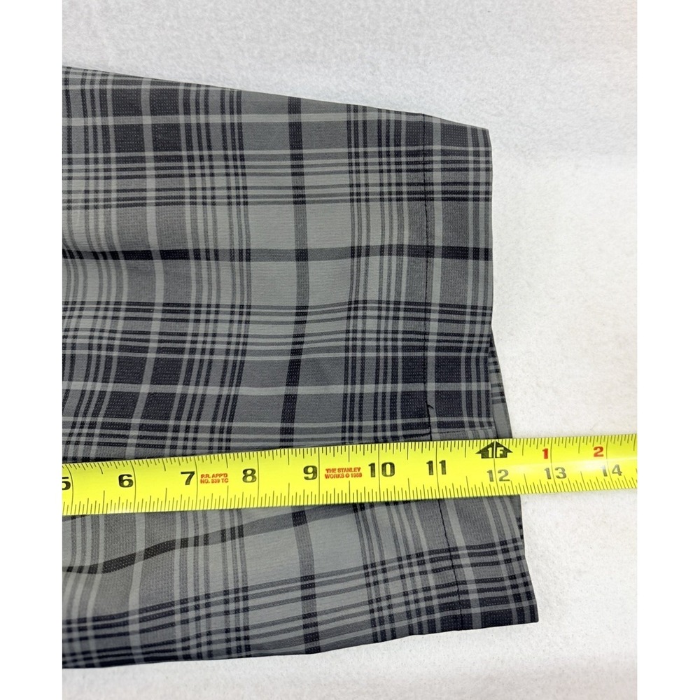 Nike Golf Tour Performance Men's Shorts Size 36 Black Plaid 509182-010 - Picture 8 of 8